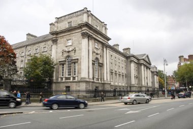 Dublin, İrlanda, 27 Ekim 2012: Trinity College Üniversitesi 