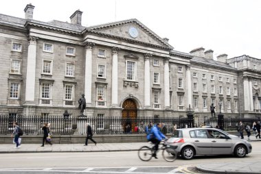 Dublin, İrlanda, 27 Ekim 2012: Trinity College Üniversitesi 