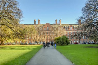 Dublin, İrlanda, 27 Ekim 2012: Trinity College Üniversitesi 