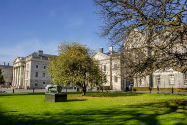 Dublin, İrlanda, 27 Ekim 2012: Trinity College Üniversitesi 