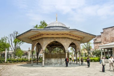 Istanbul, Türkiye, 9 Mayıs 2006: Sultanahmet Osmanlı Çeşmesi