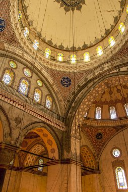 Istanbul, Türkiye, 22 Mayıs 2006: Beyazıt Camii iç