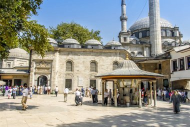 Istanbul, Türkiye, 1 Eylül 2007: Eyüp Sultan Camii