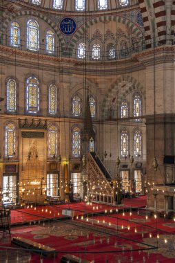 Istanbul, Türkiye, 21 Nisan 2006: Fatih Camii olduğunu bir Osmanlı 
