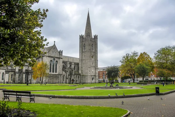 Dublin, Irsko, 24 října 2012: Katedrála svatého Patrika — Stock fotografie