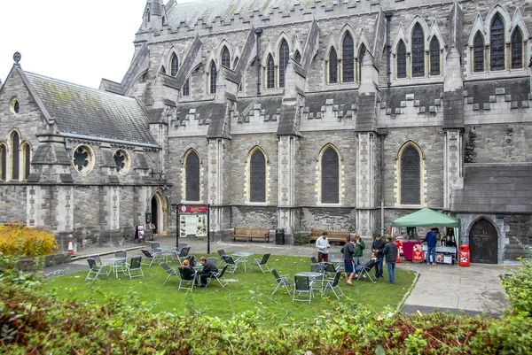 Dublin, Irsko, 24 října 2012: kostel Nejsvětější Trojice — Stock fotografie