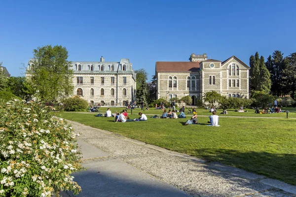 Istanbul, Türkiye, 28 Nisan 2018: Boğaziçi Üniversitesi