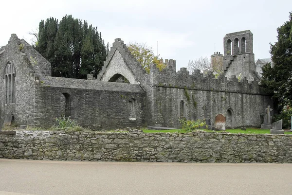 Dublin, Irsko, 25. října 2012: Malahide Castle Gardens parku C — Stock fotografie