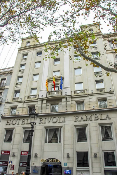 Barcelona, Espanha, 28 de outubro de 2011: Hotel Rivoli Rambla — Fotografia de Stock