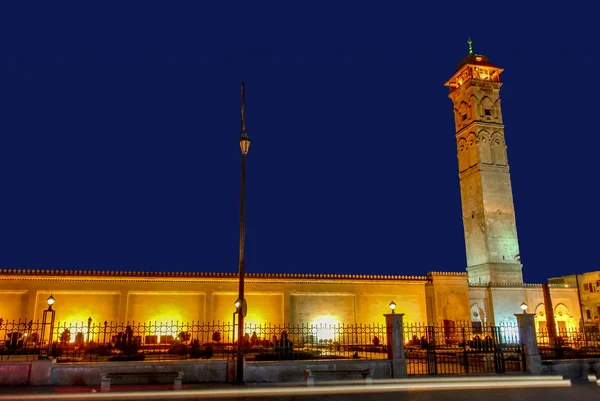Halep, Suriye, 23 Şubat 2008: Halep büyük Camii, kule bir