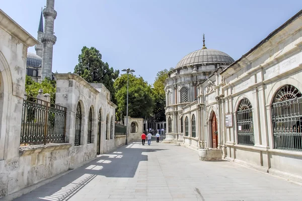 Istambul, Turquia, 1 de setembro de 2007: Mesquita Eyup Sultan — Fotografia de Stock