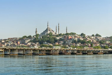 Istanbul, Türkiye, 12 Haziran 2007: Süleymaniye Camii olduğunu bir Osmanlı