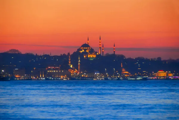 Κωνσταντινούπολη, Τουρκία, 3 Μαρτίου 2007: Τζαμί Σουλεϊμάνιγιε είναι ένας Οθωμανός — Φωτογραφία Αρχείου