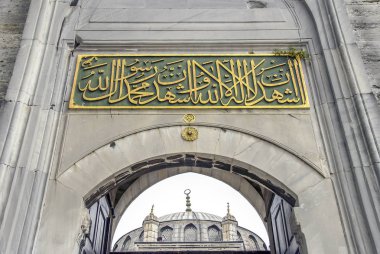Istanbul, Türkiye, 17 Mayıs 2013: Yeni Valide cami olan bir Otto