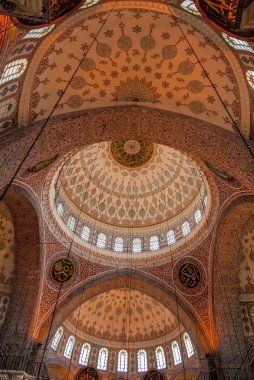 Istanbul, Türkiye, 25 Nisan 2006: Yeni Cami olan bir Osmanlı m