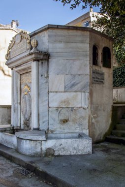 Istanbul, Türkiye, 31 Mart 2006: Ummu Gulsum çeşme bir Otto's