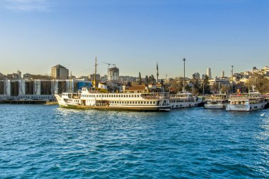 Istanbul, Türkiye, 03 Ocak 2016: Beşiktaş İlçe ISTA