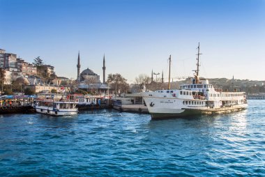 Istanbul, Türkiye, 03 Ocak 2012: Üsküdar ilçe Istan