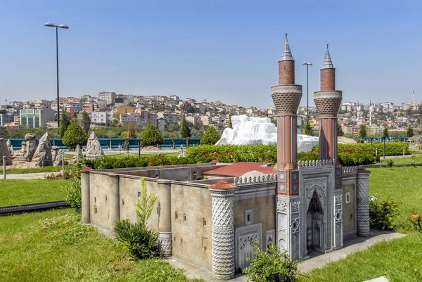 Miniaturk, Miniaturk is een miniatuurpark gelegen aan de Noord-ea — Stockfoto