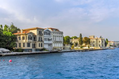 Istanbul, Türkiye, 2 Eylül 2007: kıyıları ve Muzaffer Gazioglu
