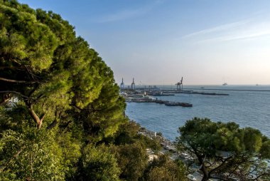 Istanbul, Türkiye, 22 Ekim 2017: gemi ve Harem bağlantı noktası, Üsküdar