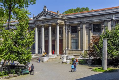 Istanbul, Türkiye, 30 Nisan 2008: Istanbul Arkeoloji Müzesi 