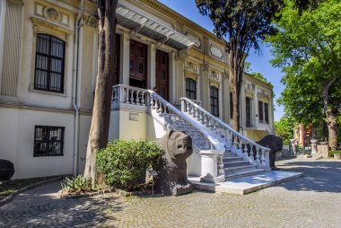 Istanbul, Türkiye, 30 Nisan 2008: Istanbul Arkeoloji Müzesi 