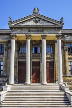 Istanbul, Türkiye, 30 Nisan 2008: Istanbul Arkeoloji Müzesi 