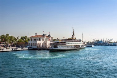 Istanbul, Türkiye, 8 Haziran 2018: Kadıköy bağlantı noktası