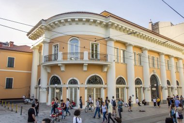 Istanbul, Türkiye, 8 Haziran 2018: Narmanli Han, Istiklal Caddesi, olmak