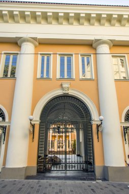 Istanbul, Türkiye, 8 Haziran 2018: Narmanli Han, Istiklal Caddesi, olmak