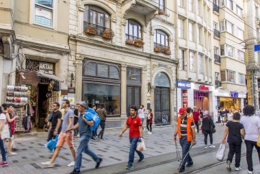 İstanbul, Türkiye, 8 Haziran 2018: Markiz Pastanesi, İstiklal Bulvarı