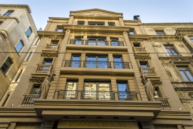 Istanbul, Türkiye, 8 Haziran 2018: Istiklal Caddesi, Beyoğlu bölgesi