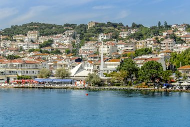 Istanbul, Türkiye, 3 Ağustos 2012: Kinali Adası, Prens Adaları 