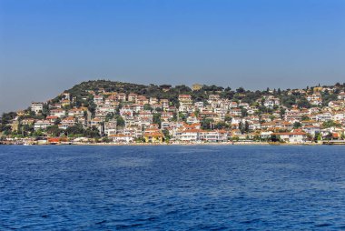 Istanbul, Türkiye, 20 Temmuz 2011: Kinali Adası, Prens Adaları d
