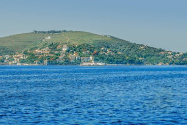 Istanbul, Türkiye, 19 Temmuz 2011: Burgaz Adası, Prens Adaları d