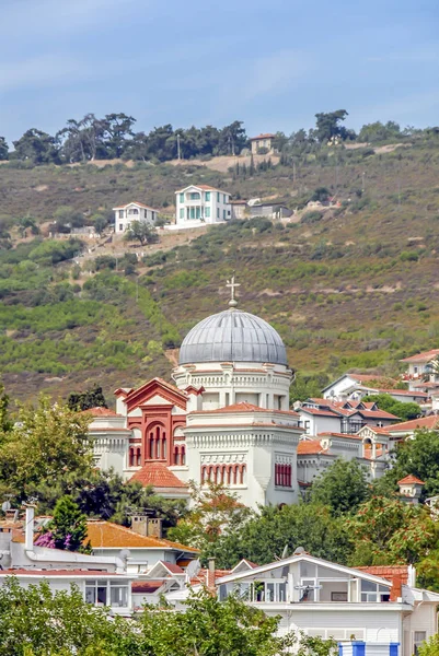 Istanbul, Turcja, 3 sierpnia 2012: Burgaz wyspy, Wyspy Książęce — Zdjęcie stockowe