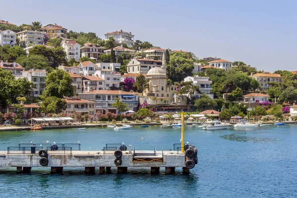 Istanbul, Türkiye, 18 Temmuz 2011: Burgaz Adası, Prens Adaları d