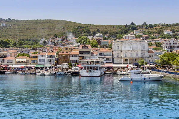 Istanbul, Türkiye, 18 Temmuz 2011: Burgaz Adası, Prens Adaları d