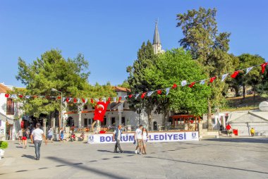 Bodrum, Türkiye, 20 Mayıs 2010: çarşı Meydanı