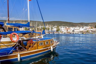 Bodrum, Türkiye, 20 Mayıs 2010: yelkenli Marina