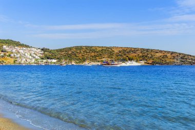 Bodrum, Türkiye, 24 Mayıs 2010: Bitez sahilinde Yelkenliler