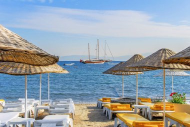 Bodrum, Türkiye, 24 Mayıs 2010: Bitez Plajı