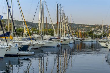 Bodrum, Türkiye, 27 Mayıs 2010: yelkenli Marina