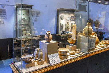 Bodrum, Türkiye, 30 Mayıs 2010: Bodrum Kalesi, sualtı Archaeolo