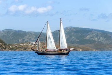 Bodrum, Türkiye, 20 Ekim 2010: Bodrum Kupası, yelkenli