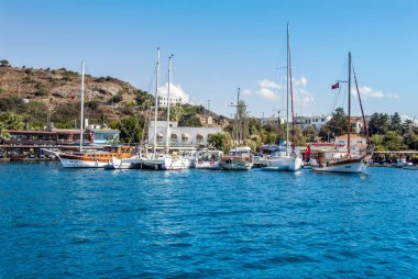 Bodrum, Türkiye, 20 Ekim 2010: Bodrum Kupası, Gümüşlük kucak, Sailb