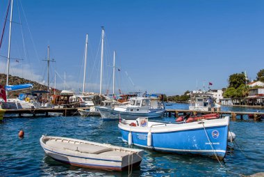 Bodrum, Türkiye, 20 Ekim 2010: Bodrum Kupası, Gümüşlük kucak, Sailb