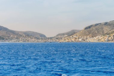 Kalimnos adası, Yunanistan; 22 Ekim 2010: manzara