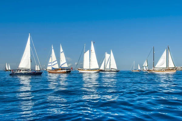 Bodrum, Turkey, 20 October 2010: Bodrum Cup, Sailboats — Stock Photo, Image